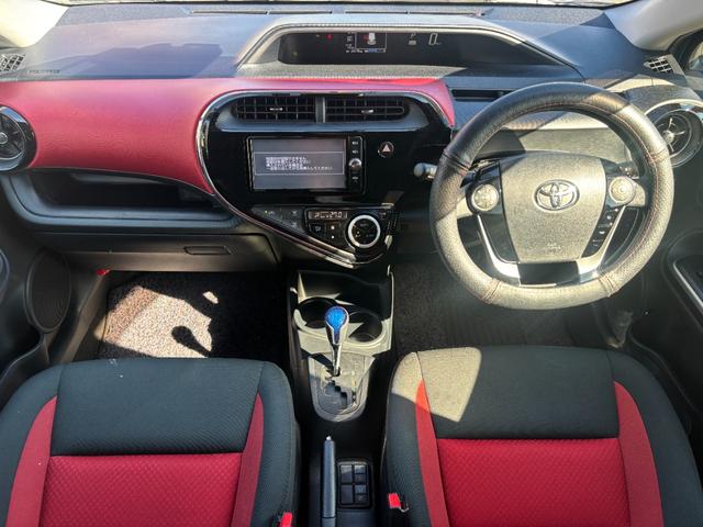 アクア S トヨタセーフティーセンス・オートマチックハイビーム・レーンキープ・純正ナビ・バックカメラ・ビルトインETC・ドラレコ・Bluetooth・フルセグTV・コーナーセンサー・オートエアコン・電動格納ミラー(59枚目)