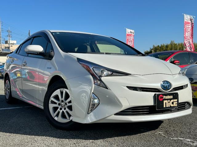 プリウス S 衝突軽減ブレーキ・9型ナビ・クルコン・ETC・バックカメラ・ドラレコ・コーナーセンサー・ヘッドアップディスプレイ・純正アルミ・パーキングアシスト・Bluetooth・LEDヘッド・フォグ・レーンキープ(7枚目)