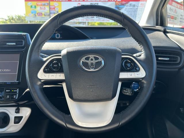 プリウス S 衝突軽減ブレーキ・9型ナビ・クルコン・ETC・バックカメラ・ドラレコ・コーナーセンサー・ヘッドアップディスプレイ・純正アルミ・パーキングアシスト・Bluetooth・LEDヘッド・フォグ・レーンキープ(52枚目)