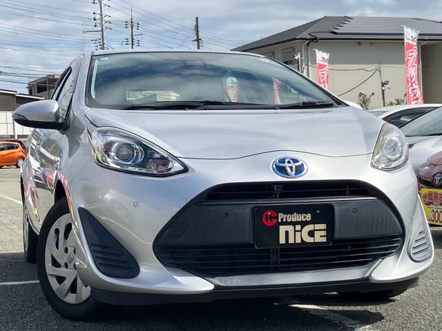 アクア L 衝突軽減ブレーキ・ETC・社外ナビ・バックカメラ・コーナーセンサー・Bluetooth・レーンキープ・ワンセグ・横滑り防止・オートハイビーム・オートエアコン・パワーウィンドウ・ABS・電動格納ミラー(5枚目)