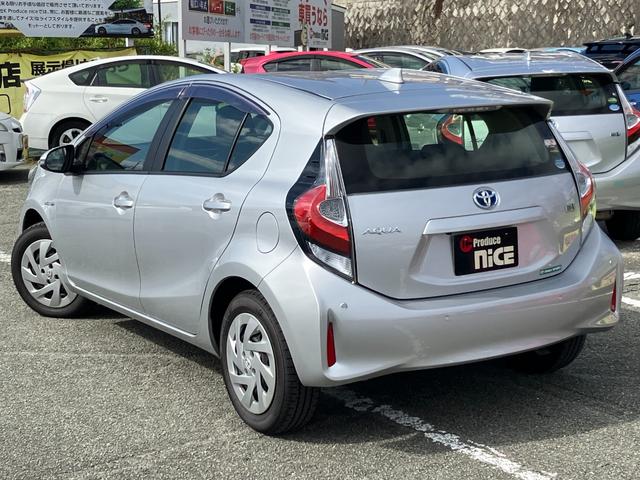 アクア L 衝突軽減ブレーキ・ETC・社外ナビ・バックカメラ・コーナーセンサー・Bluetooth・レーンキープ・ワンセグ・横滑り防止・オートハイビーム・オートエアコン・パワーウィンドウ・ABS・電動格納ミラー(19枚目)