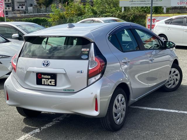 アクア L 衝突軽減ブレーキ・ETC・社外ナビ・バックカメラ・コーナーセンサー・Bluetooth・レーンキープ・ワンセグ・横滑り防止・オートハイビーム・オートエアコン・パワーウィンドウ・ABS・電動格納ミラー(31枚目)