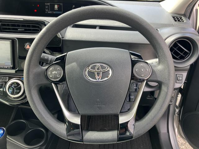 アクア L 衝突軽減ブレーキ・ETC・社外ナビ・バックカメラ・コーナーセンサー・Bluetooth・レーンキープ・ワンセグ・横滑り防止・オートハイビーム・オートエアコン・パワーウィンドウ・ABS・電動格納ミラー(48枚目)