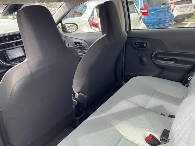 アクア L 衝突軽減ブレーキ・ETC・社外ナビ・バックカメラ・コーナーセンサー・Bluetooth・レーンキープ・ワンセグ・横滑り防止・オートハイビーム・オートエアコン・パワーウィンドウ・ABS・電動格納ミラー(55枚目)