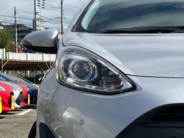 アクア L 衝突軽減ブレーキ・ETC・社外ナビ・バックカメラ・コーナーセンサー・Bluetooth・レーンキープ・ワンセグ・横滑り防止・オートハイビーム・オートエアコン・パワーウィンドウ・ABS・電動格納ミラー(67枚目)