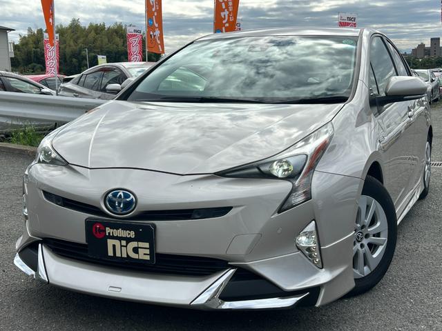 プリウス Sセーフティプラス トヨタセーフティーセンス・フルエアロ・純正9型ナビ・バックカメラ・ETC2.0・ドラレコ・パーキングアシス・LEDヘッド・純正アルミ・クルコン・Bluetooth・フルセグ・フォグ・コーナーセンサー(26枚目)