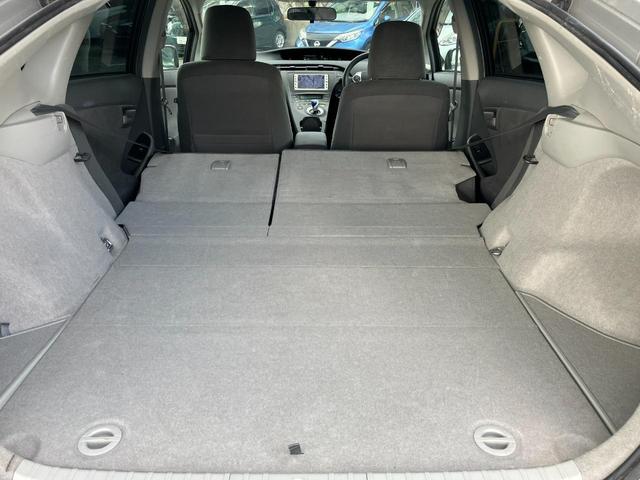 プリウス Ｓ　トヨタ純正ナビ・バックカメラ・ＥＴＣ・ＨＩＤヘッドライト・純正アルミホイール・コーナーセンサー・フロントフォグランプ・プッシュスタート・スマートキー・ＴＶ・フルフラットシート・パワーウィンドウ・ミラー（53枚目）