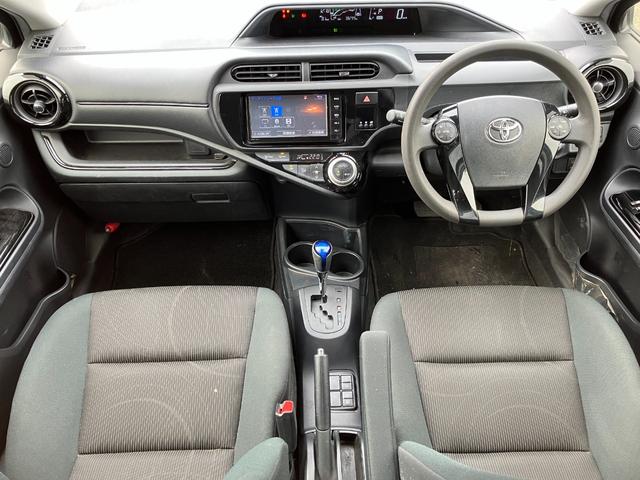 アクア Sスタイルブラック トヨタセーフティーセンス・プッシュスタート・スマートキー・トヨタ純正ナビ・Bカメラ・ビルトインETC 前後ドラレコ・Bluetooth・フルセグTV・レーンキープ・オートマチックハイビーム・電格ミラー(59枚目)