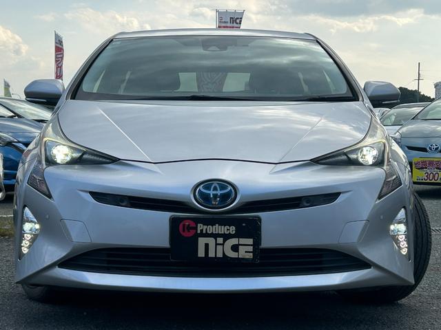 プリウス Sセーフティプラス トヨタセーフティーセンス・バックカメラ・ETC2.0・純正ナビ・LED・ドラレコ・プッシュスタート・純正AW・Bluetooth・クルコン・コーナーセンサー・Pアシスト・フルセグ・LEDフォグ・HUD(9枚目)