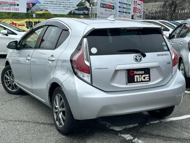 アクア S 衝突軽減・純正ナビ・ビルドインETC・レーンキープ・オートマチックハイビーム・スマートキー・プッシュスタート・Bluetooth・前後ドライブレコーダー・社外AW・オートエアコン・パワーウィンドウ・(18枚目)