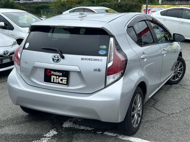 アクア S 衝突軽減・純正ナビ・ビルドインETC・レーンキープ・オートマチックハイビーム・スマートキー・プッシュスタート・Bluetooth・前後ドライブレコーダー・社外AW・オートエアコン・パワーウィンドウ・(28枚目)