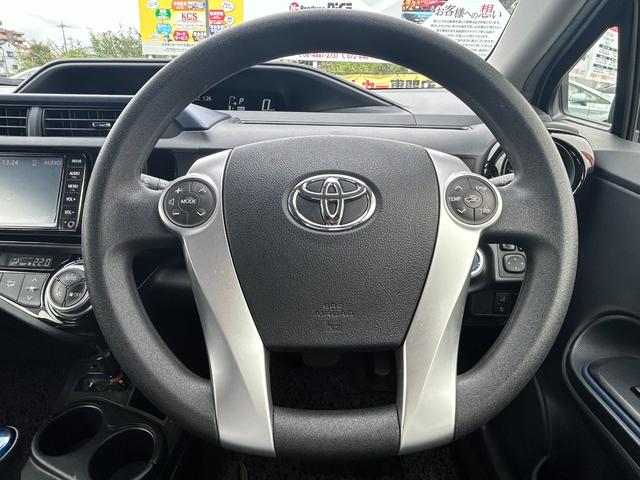 アクア S 衝突軽減・純正ナビ・ビルドインETC・レーンキープ・オートマチックハイビーム・スマートキー・プッシュスタート・Bluetooth・前後ドライブレコーダー・社外AW・オートエアコン・パワーウィンドウ・(49枚目)