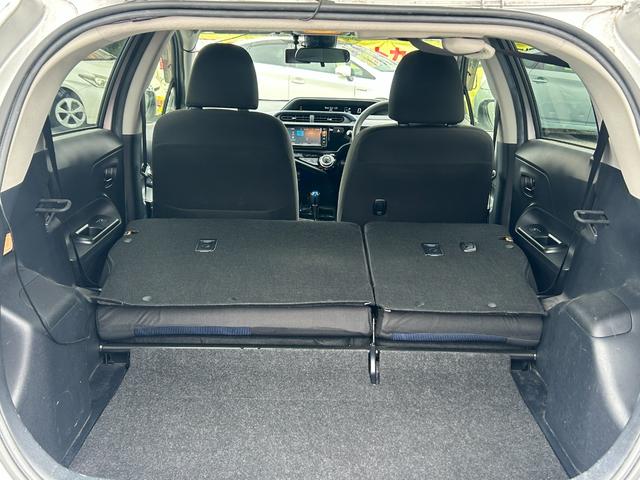 アクア S 衝突軽減・純正ナビ・ビルドインETC・レーンキープ・オートマチックハイビーム・スマートキー・プッシュスタート・Bluetooth・前後ドライブレコーダー・社外AW・オートエアコン・パワーウィンドウ・(55枚目)