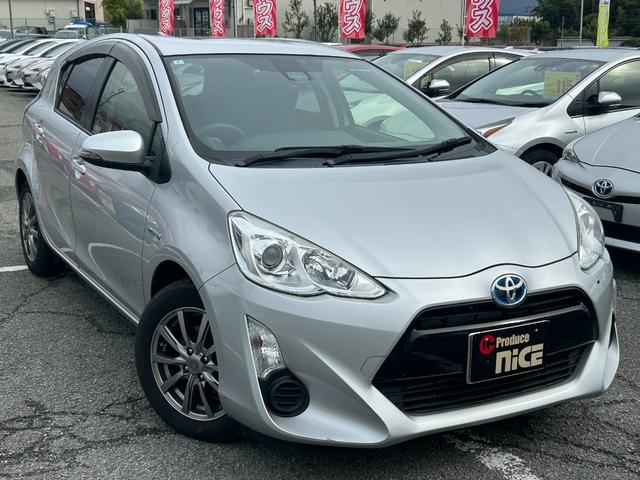 アクア S 衝突軽減・純正ナビ・ビルドインETC・レーンキープ・オートマチックハイビーム・スマートキー・プッシュスタート・Bluetooth・前後ドライブレコーダー・社外AW・オートエアコン・パワーウィンドウ・(63枚目)