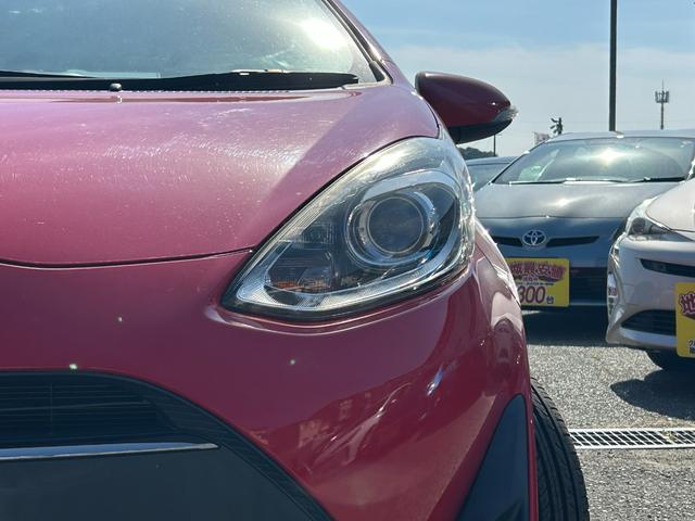 アクア G トヨタセーフティーセンス・クルコン・プッシュスタート・スマートキー・トヨタ純正ナビ・バックカメラ・ビルトインETC・オートマチックハイビーム・レーンキープ・ドラレコ・Bluetooth・電動格納ミラー(10枚目)