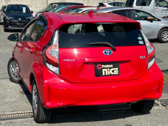 アクア G トヨタセーフティーセンス・クルコン・プッシュスタート・スマートキー・トヨタ純正ナビ・バックカメラ・ビルトインETC・オートマチックハイビーム・レーンキープ・ドラレコ・Bluetooth・電動格納ミラー(16枚目)