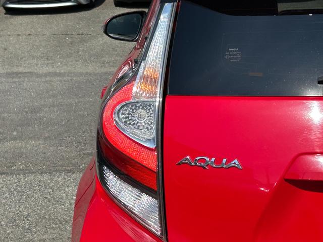 アクア G トヨタセーフティーセンス・クルコン・プッシュスタート・スマートキー・トヨタ純正ナビ・バックカメラ・ビルトインETC・オートマチックハイビーム・レーンキープ・ドラレコ・Bluetooth・電動格納ミラー(22枚目)