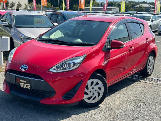 アクア G トヨタセーフティーセンス・クルコン・プッシュスタート・スマートキー・トヨタ純正ナビ・バックカメラ・ビルトインETC・オートマチックハイビーム・レーンキープ・ドラレコ・Bluetooth・電動格納ミラー(27枚目)