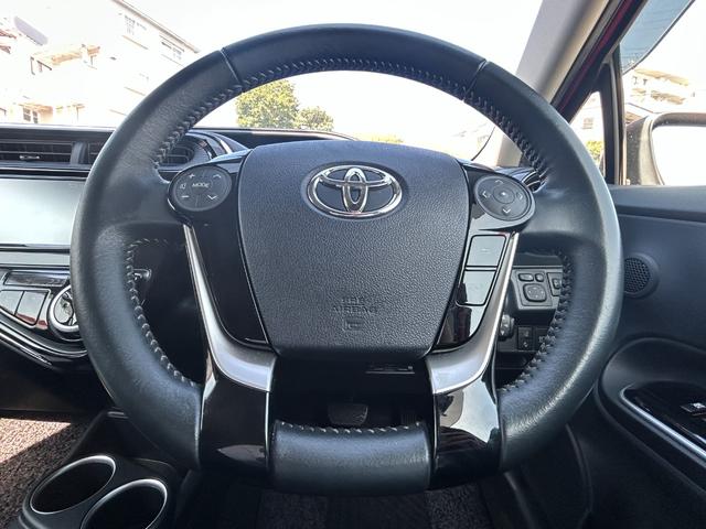 アクア G トヨタセーフティーセンス・クルコン・プッシュスタート・スマートキー・トヨタ純正ナビ・バックカメラ・ビルトインETC・オートマチックハイビーム・レーンキープ・ドラレコ・Bluetooth・電動格納ミラー(51枚目)