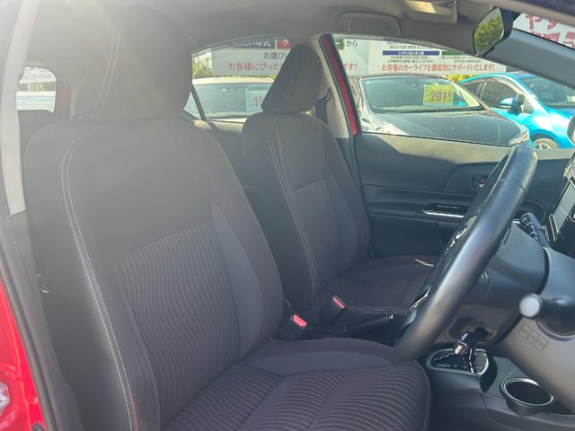 アクア G トヨタセーフティーセンス・クルコン・プッシュスタート・スマートキー・トヨタ純正ナビ・バックカメラ・ビルトインETC・オートマチックハイビーム・レーンキープ・ドラレコ・Bluetooth・電動格納ミラー(52枚目)