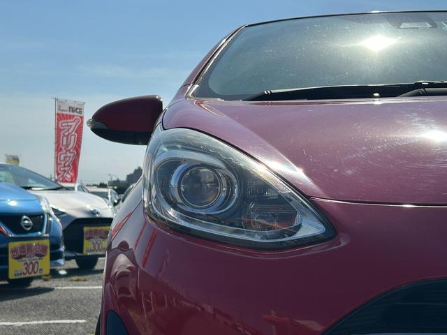 アクア G トヨタセーフティーセンス・クルコン・プッシュスタート・スマートキー・トヨタ純正ナビ・バックカメラ・ビルトインETC・オートマチックハイビーム・レーンキープ・ドラレコ・Bluetooth・電動格納ミラー(69枚目)