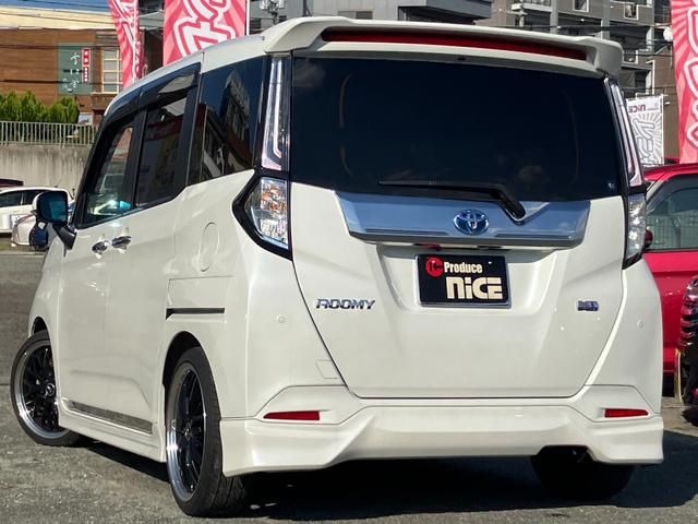 ルーミー カスタムＧ　衝突軽減ブレーキ・両側電動ドア・純正９型ナビ・モデリスタエアロ・社外１７アルミ・クルコン・電子パーキング・Ｂカメラ・ＥＴＣ・シートカバー・ドラレコ・Ｂｌｕｅｔｏｏｔｈ・ＬＥＤヘッド・コーナーセンサー（21枚目）