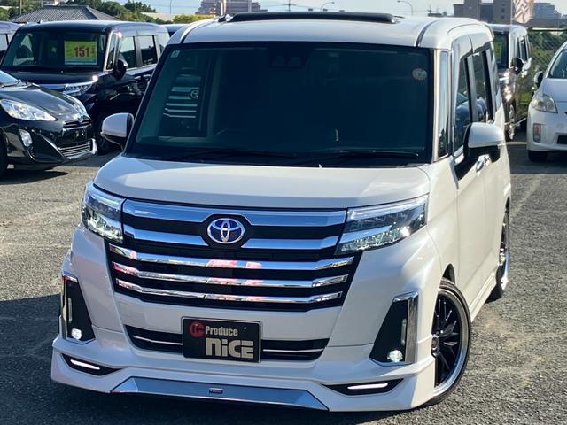 ルーミー カスタムＧ　衝突軽減ブレーキ・両側電動ドア・純正９型ナビ・モデリスタエアロ・社外１７アルミ・クルコン・電子パーキング・Ｂカメラ・ＥＴＣ・シートカバー・ドラレコ・Ｂｌｕｅｔｏｏｔｈ・ＬＥＤヘッド・コーナーセンサー（28枚目）