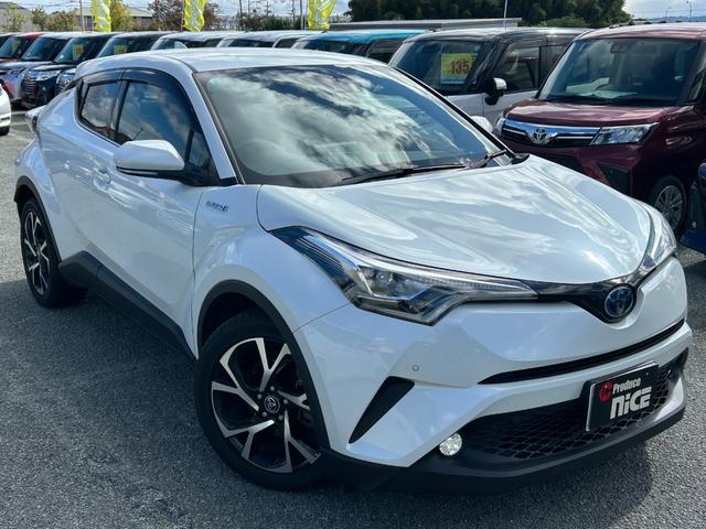 C-HR G トヨタセーフティーセンス・電子パーキング・ブラインドスポットモニター・社外ナビ・ETC・ドラレコ・LEDヘッド・Pスタート・クルコン・コーナーセンサー・ハーフレザー・Bluetooth・シートヒーター(8枚目)