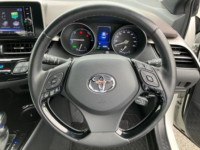 C-HR G トヨタセーフティーセンス・電子パーキング・ブラインドスポットモニター・社外ナビ・ETC・ドラレコ・LEDヘッド・Pスタート・クルコン・コーナーセンサー・ハーフレザー・Bluetooth・シートヒーター(52枚目)