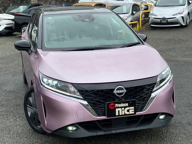 ノート Ｘ　エマージェンシーブレーキ・全方位カメラ・ブラインドスポットモニター・電子パーキング・シートヒーター・プロパイロット・純正ナビ・ＥＴＣ２．０・ＬＥＤヘッド・コーナーセンサ・ドラレコ・Ｂｌｕｅｔｏｏｔｈ（6枚目）