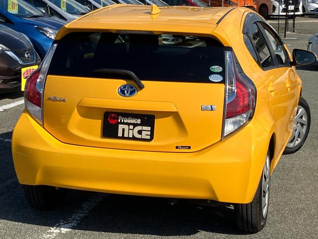 アクア S 社外ナビ・LEDヘッドライト・ビルドインETC・Bluetooth・フォグランプ・フルセグTV・キーレスエントリー ・オートエアコン・ウィンカーミラー・DVD・CD・パワーウィンドウ・横滑り防止装置(30枚目)