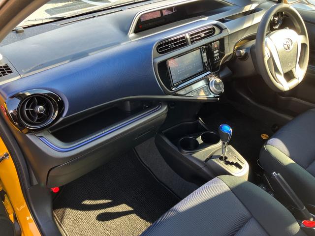 アクア S 社外ナビ・LEDヘッドライト・ビルドインETC・Bluetooth・フォグランプ・フルセグTV・キーレスエントリー ・オートエアコン・ウィンカーミラー・DVD・CD・パワーウィンドウ・横滑り防止装置(56枚目)