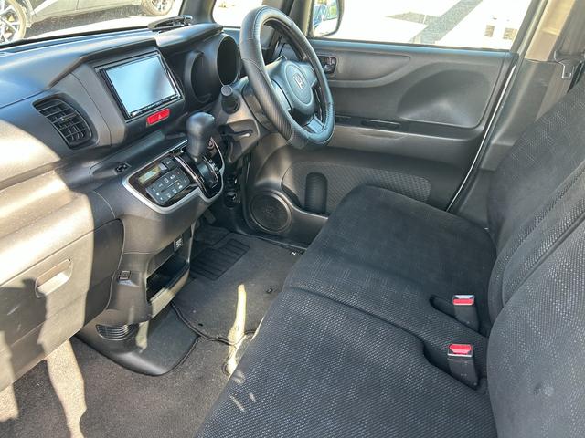 N-BOX G 社外ナビ・Bluetooth・ETC・両側スライドドア・プッシュスタート・フルセグTV・スマートキー・フルフラットシート・ベンチシート・オートエアコン・DVD・パワーウィンドウ・アイドリングストップ(52枚目)