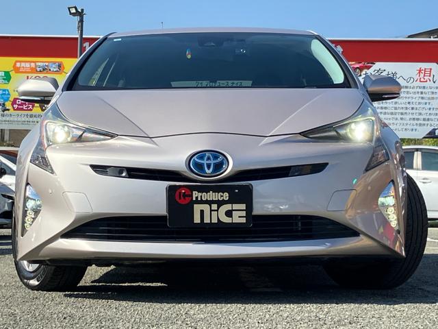 プリウス Ｓセーフティプラス　トヨタセーフティーセンス・ヘッドアップディスプレイ・社外ナビ・バックカメラ・ビルトインＥＴＣ・クルコン・前後ドラレコ・コーナーセンサー・パーキングアシスト・オートマチックハイビーム・レーンキープ・ＣＤ（9枚目）