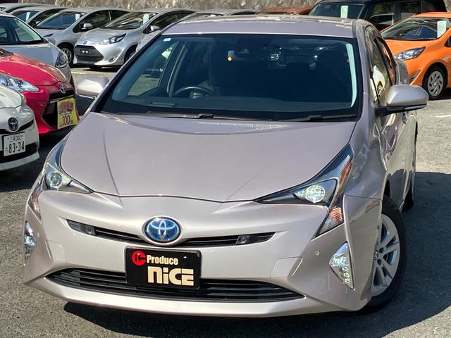 プリウス Ｓセーフティプラス　トヨタセーフティーセンス・ヘッドアップディスプレイ・社外ナビ・バックカメラ・ビルトインＥＴＣ・クルコン・前後ドラレコ・コーナーセンサー・パーキングアシスト・オートマチックハイビーム・レーンキープ・ＣＤ（27枚目）