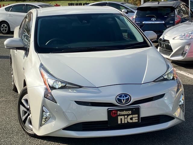 プリウス Ａ　トヨタセーフティーセンス・純正９型ナビ・バックカメラ・ビルトインＥＴＣ・ヘッドアップディスプレイ・ブラインドスポットモニター　・ＬＥＤヘッド・コーナーセンサー・レーンキープオートマチックハイビーム（6枚目）