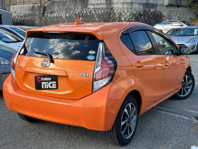 アクア Ｓ　プッシュスタート・スマートキー・トヨタ純正ナビ・バックカメラ　・デリスタ１５アルミホイール・Ｂｌｕｅｔｏｏｔｈ・オートエアコン・電動格納ミラー・ウィンカーミラー・横滑り防止装置・モード切替・パワステ（30枚目）