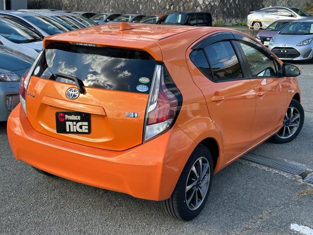 アクア Ｓ　プッシュスタート・スマートキー・トヨタ純正ナビ・バックカメラ　・デリスタ１５アルミホイール・Ｂｌｕｅｔｏｏｔｈ・オートエアコン・電動格納ミラー・ウィンカーミラー・横滑り防止装置・モード切替・パワステ（31枚目）