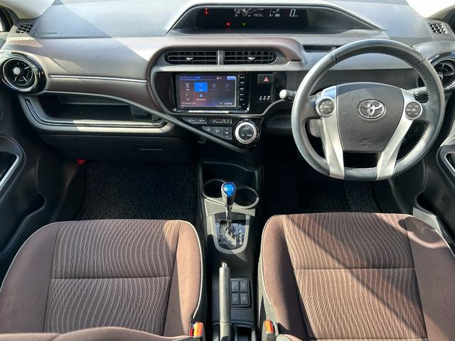 アクア Ｇ　ＴＯＹＯＴＡ純正ナビ・バックカメラ・Ｂｌｕｅｔｏｏｔｈ・ビルトインＥＴＣ・クルーズコントロール・スマートキー・プッシュスタート・ＴＶ・オートエアコン・アイドリングストップ・電格ミラー・ウィンカーミラー（61枚目）