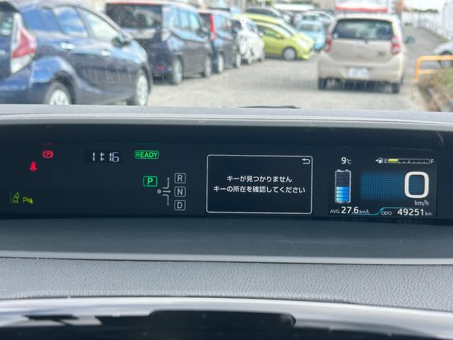 プリウス Sセーフティプラス トヨタセーフティーセンス・レーダークルコン・コーナーセンサー・純正ナビ・バックカメラ・ビルトインETC・レーンキープ・オートマチックハイビーム・ドラレコ・Bluetooth・LEDヘッドライト・フォグ(47枚目)