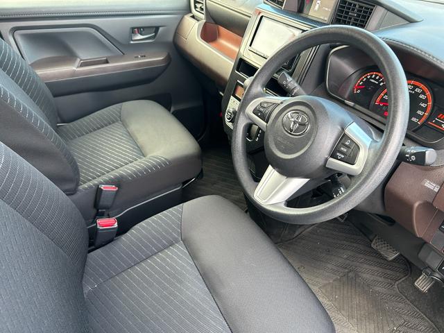 ルーミー Ｇ　衝突軽減ブレーキ・バックカメラ・ＥＴＣ・レーンキープ・社外ナビ・両側電動スライドドア・コーナーセンサー・オートハイビーム・Ｂｌｕｅｔｏｏｔｈ・クルコン・シートヒーター・スマートキー・プッシュスタート（50枚目）