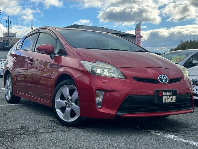 プリウス Sツーリングセレクション TOYOTA純正ナビ・ドラレコ・バックカメラ・ETC・Bluetooth・LEDヘッドライト・オートエアコン・純正ツーリングホイール・スマートキー・プッシュスタート・ヘッドライトウォッシャー・フルセグ(7枚目)