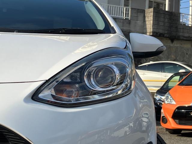 アクア Ｌ　ＫＥＮＷＯＯＤナビ・Ｂカメラ・Ｂｌｕｅｔｏｏｔｈ・ＥＴＣ・オートエアコン・キーレスキー・パワーウィンドウ・盗難防止装置・電動格納ミラー・横滑り防止装置・ウィンカーミラー・アイドリングストップ・パワステ（10枚目）