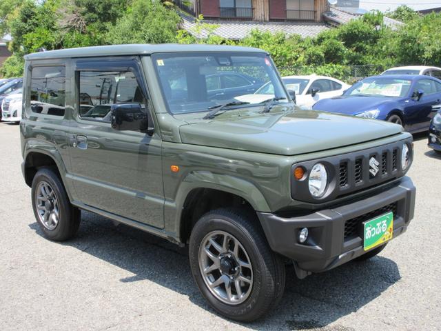 ジムニー ＸＬ　社外８型ナビ（ＣＤ／ＤＶＤ／ＳＤ／ＢＴ／ＲＥＣ／フルセグ）　ＥＴＣ　電格ミラー　オートＡ／Ｃ　シートヒーター　衝突軽減ブレーキ　レーンキープ　純正マット／バイザー　純正１６ＡＷ（6枚目）