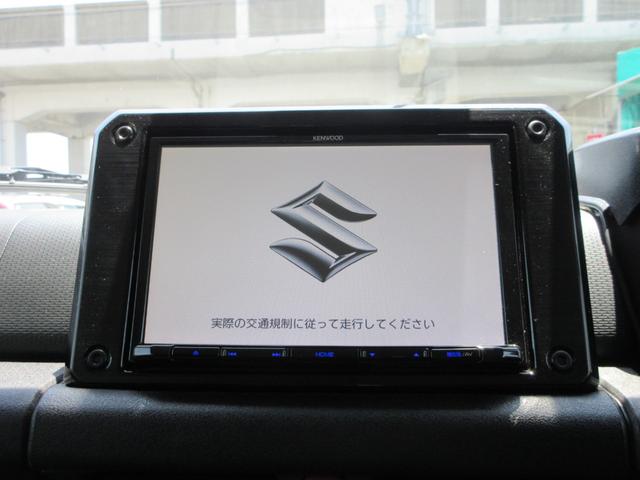 ジムニー ＸＬ　社外８型ナビ（ＣＤ／ＤＶＤ／ＳＤ／ＢＴ／ＲＥＣ／フルセグ）　ＥＴＣ　電格ミラー　オートＡ／Ｃ　シートヒーター　衝突軽減ブレーキ　レーンキープ　純正マット／バイザー　純正１６ＡＷ（10枚目）