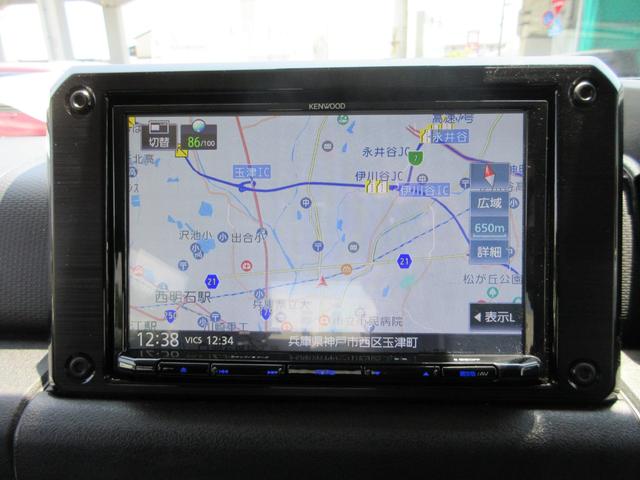 ジムニー ＸＬ　社外８型ナビ（ＣＤ／ＤＶＤ／ＳＤ／ＢＴ／ＲＥＣ／フルセグ）　ＥＴＣ　電格ミラー　オートＡ／Ｃ　シートヒーター　衝突軽減ブレーキ　レーンキープ　純正マット／バイザー　純正１６ＡＷ（25枚目）