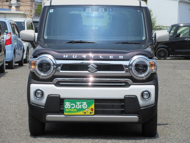 ハスラー ＪスタイルＩＩ　４ＷＤ　社外ナビ（ＣＤ　ＢＴ　ワンセグ）ＵＳＢ　Ｂカメラ　ドラレコ　クルコン　衝突軽減Ｂ　レーンキープ　ＬＥＤオートライト　純正１５インチＡＷ　純正マット／バイザー（2枚目）