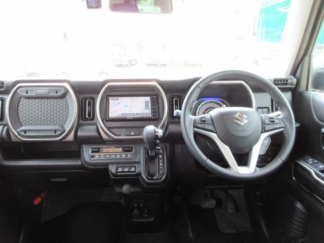 ハスラー ＪスタイルＩＩ　４ＷＤ　社外ナビ（ＣＤ　ＢＴ　ワンセグ）ＵＳＢ　Ｂカメラ　ドラレコ　クルコン　衝突軽減Ｂ　レーンキープ　ＬＥＤオートライト　純正１５インチＡＷ　純正マット／バイザー（15枚目）
