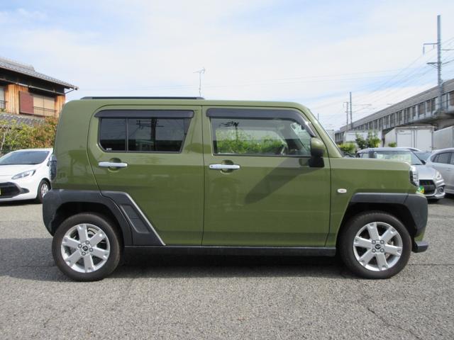 タフト G 社外ディスプレイオーディオ(CD DVD SD BT ワンセグ USB) Bカメラ ETC ドラレコ ガラスルーフ ルーフレール 電子パーキング オートホールド USB端子 禁煙車(4枚目)