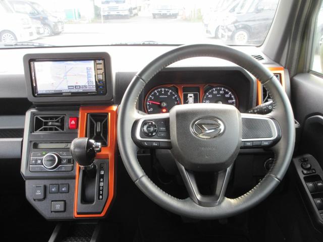 タフト G 社外ディスプレイオーディオ(CD DVD SD BT ワンセグ USB) Bカメラ ETC ドラレコ ガラスルーフ ルーフレール 電子パーキング オートホールド USB端子 禁煙車(16枚目)